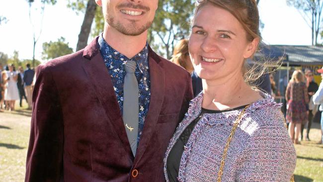 JUDGES: Nick and Anita Blanch are heavily involved in the community and were fashions on the field judges at the Burrandowan Race competition on May 12, 2018. Picture: Jessica McGrath