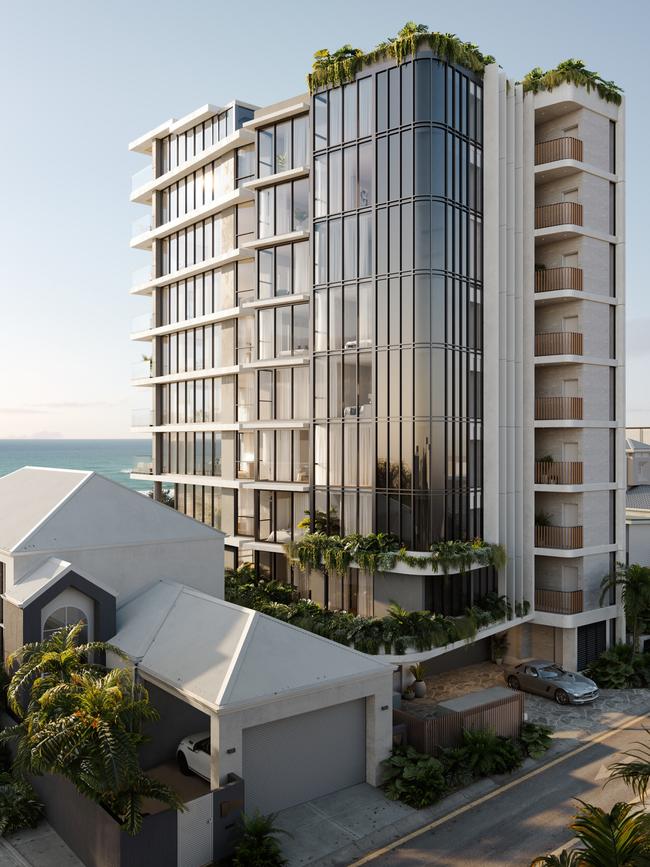 Artist impression of Ophira Palm Beach.