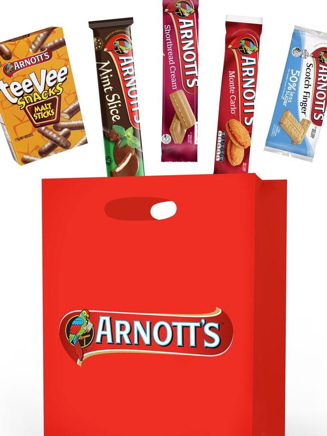 Arnotts Biscuits showbag