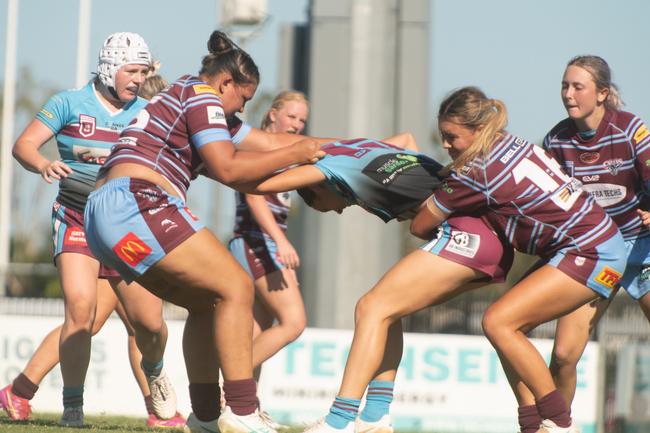 Mackay Cutters vs Central Queensland Capras Harvey Norman U19's Saturday 8 March 2025 Picture:Michaela Harlow