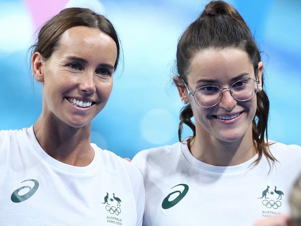 Emma McKeon and Kaylee McKeown would be in contention for flag bearer at the closing ceremony. Picture: Getty Images