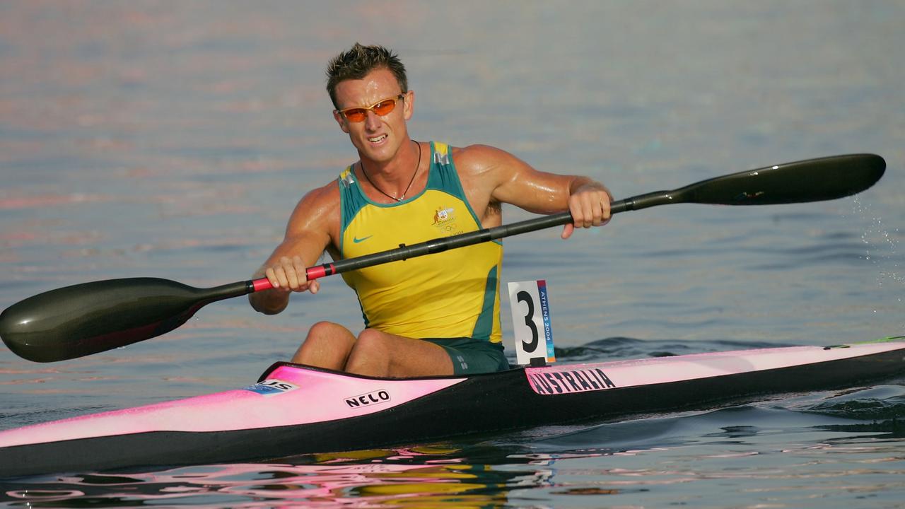 Nathan Baggaley at the 2004 Athens Olympics. (Photo by Stuart Franklin/Getty Images)