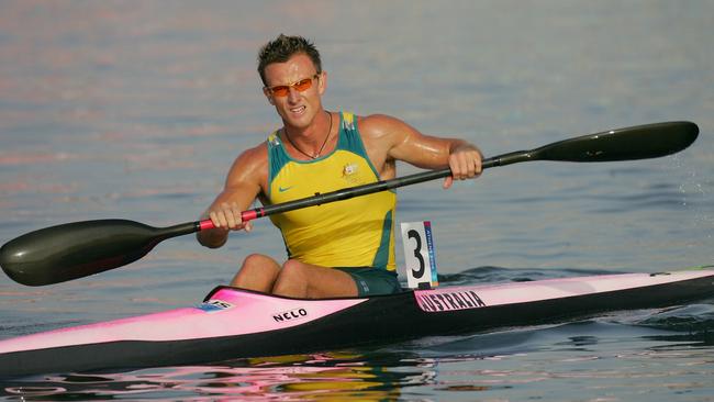 Nathan Baggaley at the 2004 Athens Olympics. (Photo by Stuart Franklin/Getty Images)