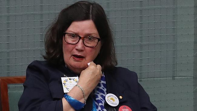 Care Leavers Australasia Network chief Leonie Sheedy said the Premier Jacinta Allan was all talk and no action. Picture: Kym Smith