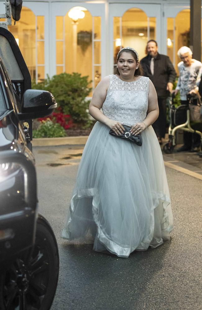 Rose Flerchinger at Toowoomba Flexi School formal at Burke and Wills Hotel, Thursday, October 10, 2024. Picture: Kevin Farmer