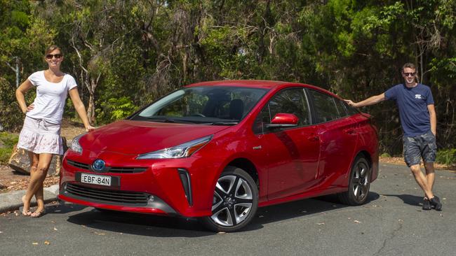 The Prius impressed our testers with its miserly fuel consumption. Picture: Supplied.