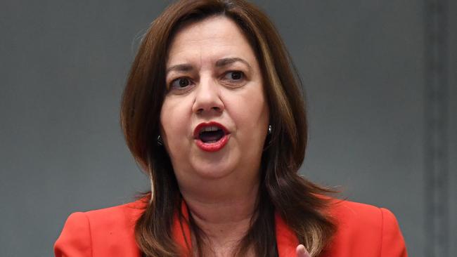 Queensland Premier Annastacia Palaszczuk has repeatedly and fiercely defended Queensland’s tough Covid-19 restrictions. Picture: NCA NewsWire/Dan Peled