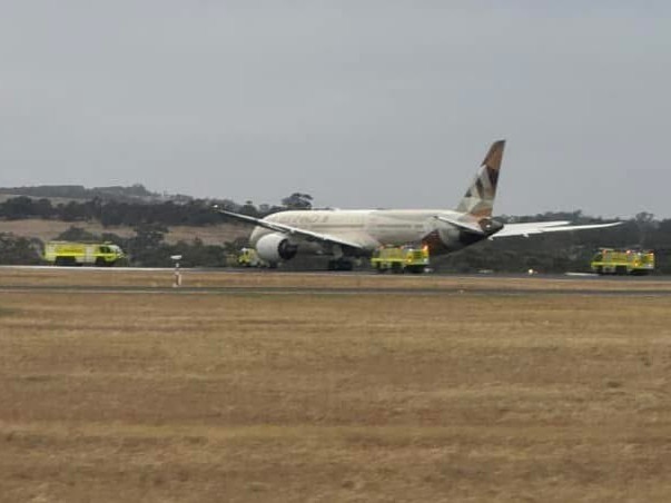 The incident happened at Melbourne Airport on Sunday night. Picture: X/Craig Minty