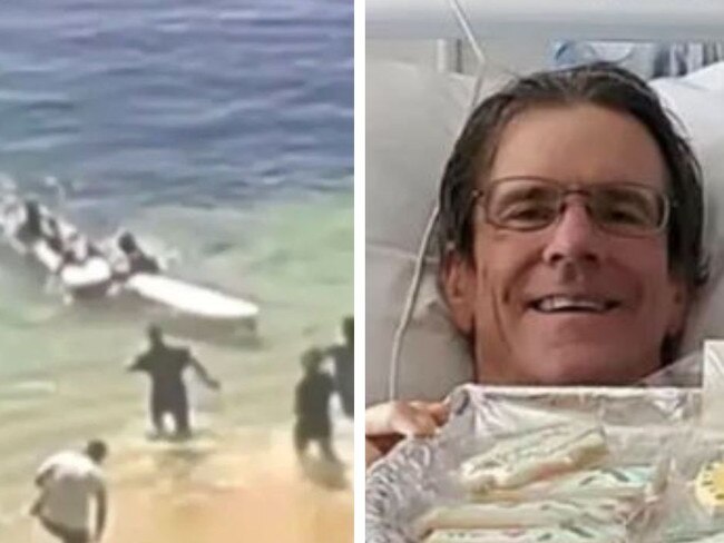 Man ‘chewed up and spat out’ by shark