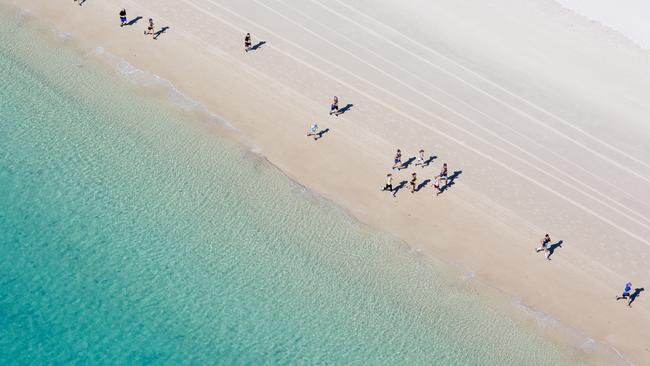 The Whitehaven Beach Run, part of the Hamilton Island Endurance Series. RUNNING EVENTS