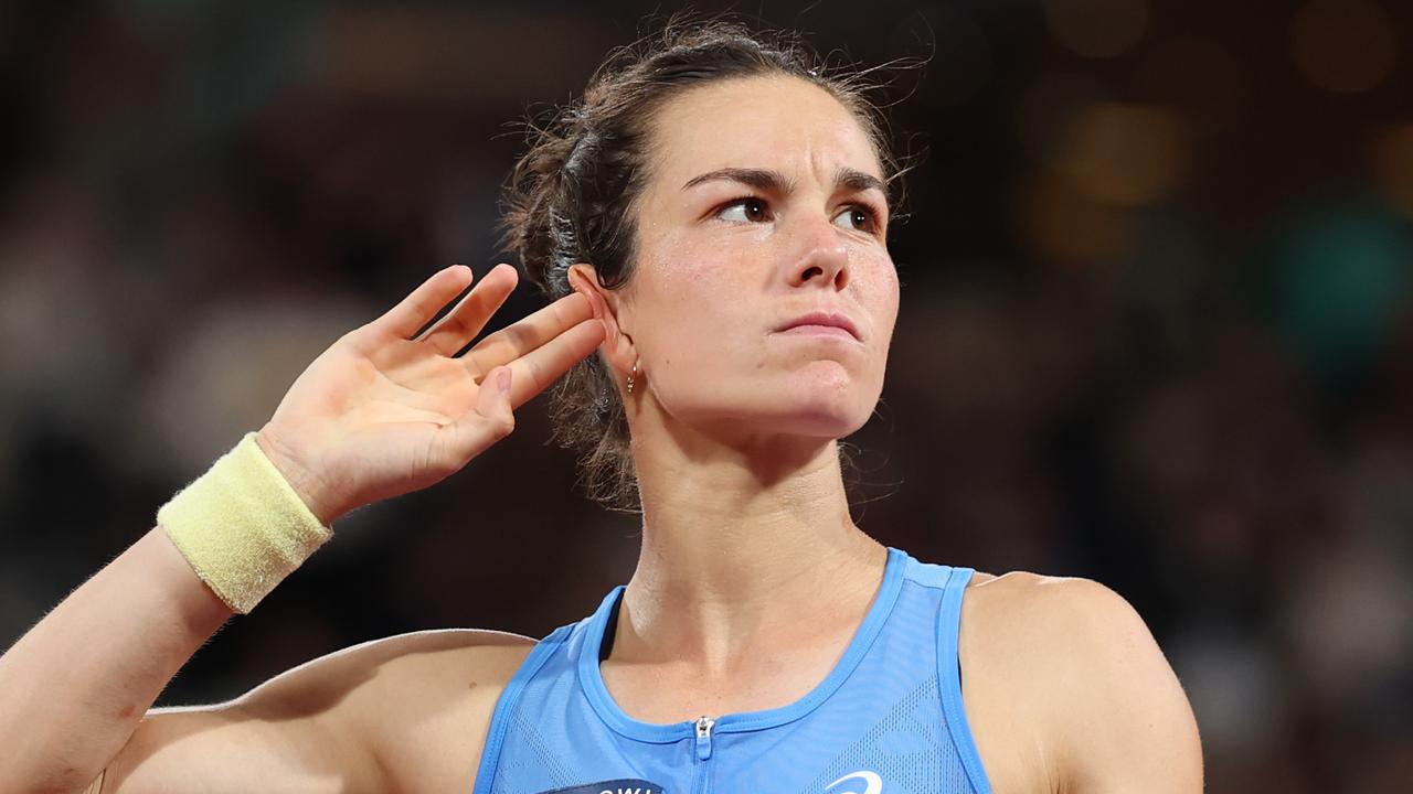 The Cinderella story of French wildcard Lois Boisson has continued, shocking the world by beating World No. 6 Mirra Andreeva in the French Open quarterfinals. (Photo by Julian Finney/Getty Images)