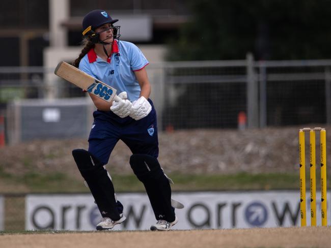 Olivia Callaghan top scored against Vic Country. Picture: Cricket Australia