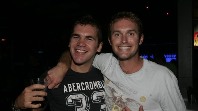 Nightclub goers enjoy a night-out at Gilligan's on February 2, 2008.