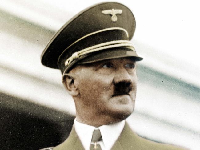 Aggressor who threatened our world: Adolf Hitler.