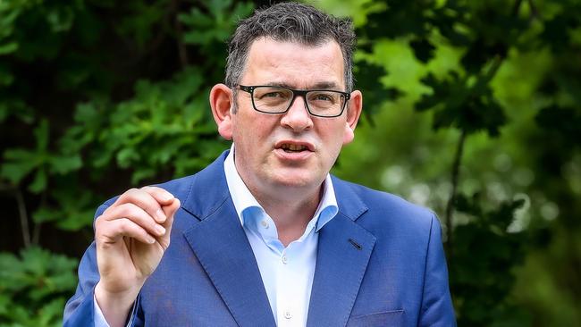 Dan Andrews’ words sound empty now. Picture: NCA NewsWire / Ian Currie