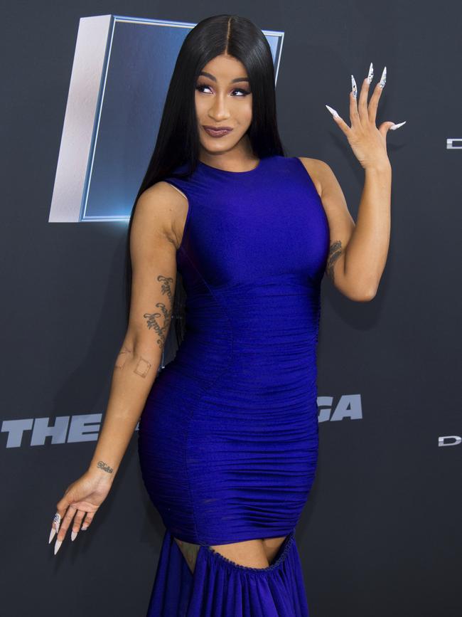 Rapper Cardi B. Picture: AP