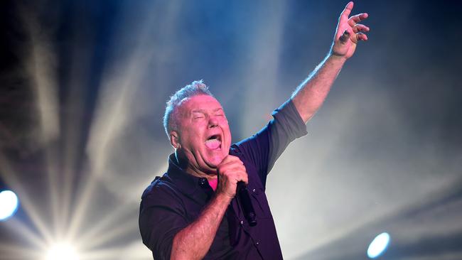 Jimmy Barnes says outdoor events are “under threat due to carbon pollution”. Picture: Toby Zerna