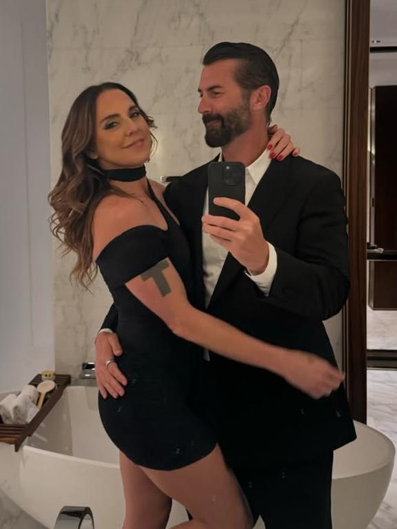 Melanie C and her Aussie partner, Chris Dingwall.