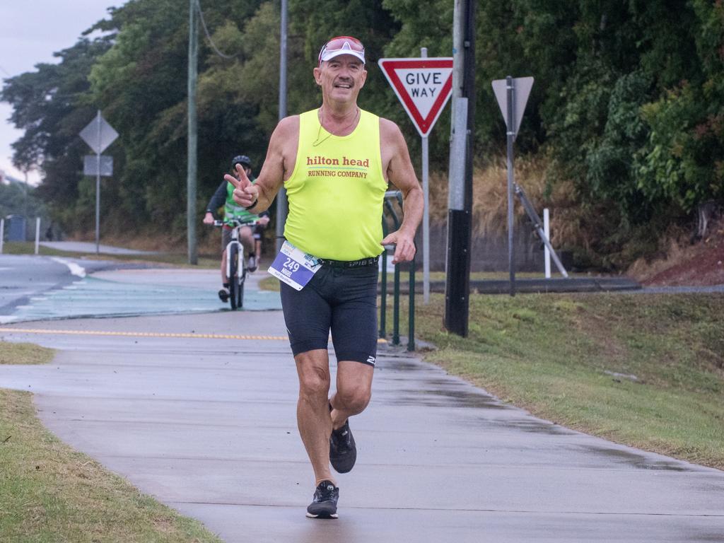 Nigel Thomas at Mackay Marina Run Sunday 4 June 2023 Picture: Michaela Harlow