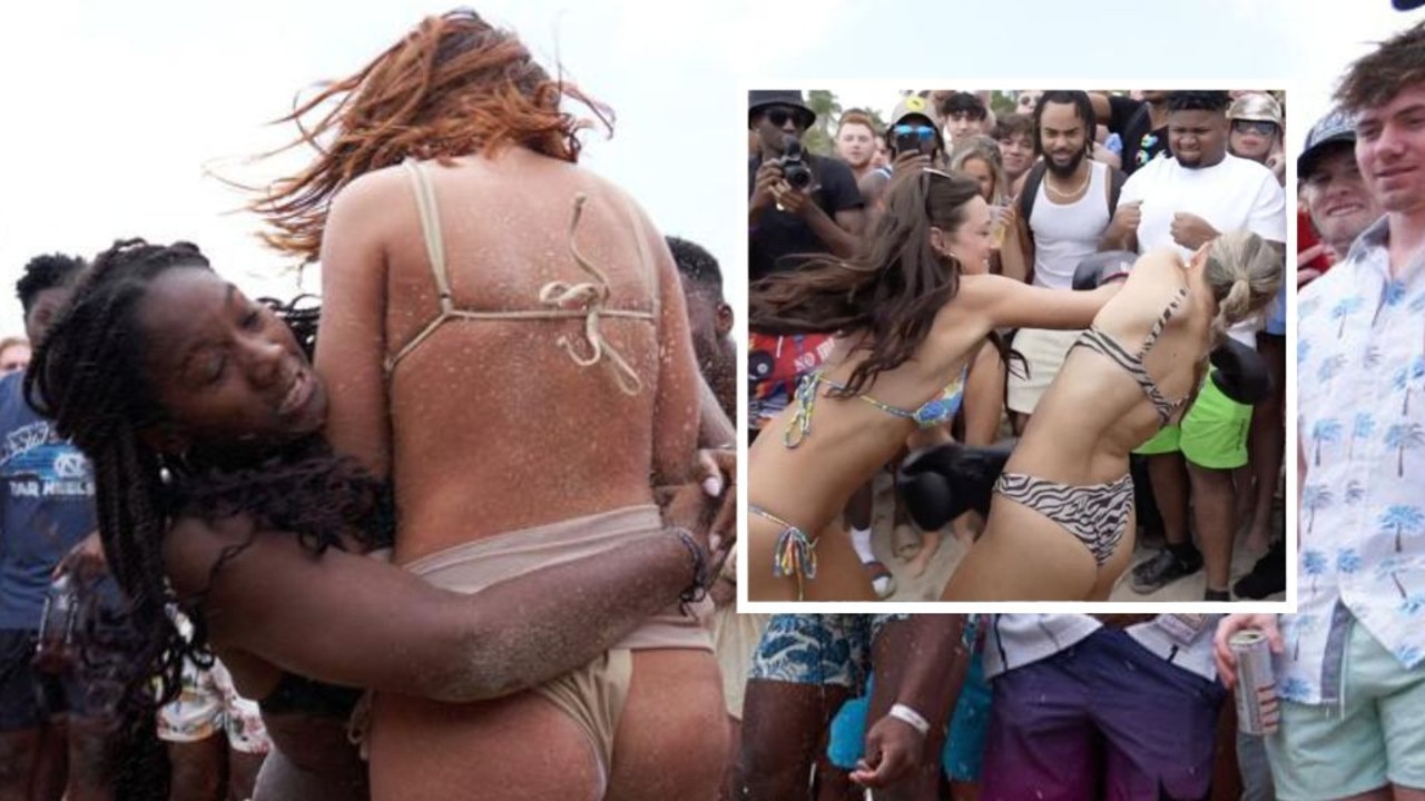 Scantily Clad Spring Break Revelers Let Out Pent Up Rage In Boozy Beach