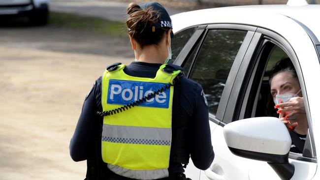 A man has been charged with stealing, wearing a police officer uniform. Picture: NCA NewsWire / Andrew Henshaw