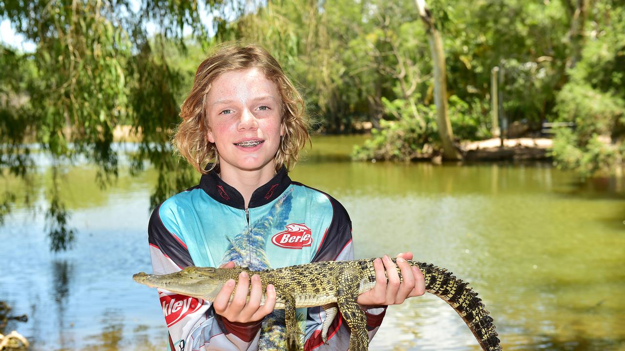 Conor Blanton, 15 from Hobart, pictured at Billabong Sanctuary. Picture: Shae Beplate.