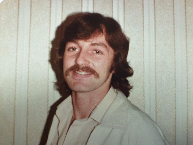 An undercover look of former police officer Keith Banks in1981.