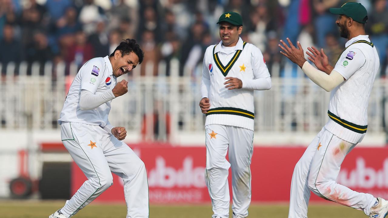 Pakistan enjoyed their first day of Test cricket at home since 2009.