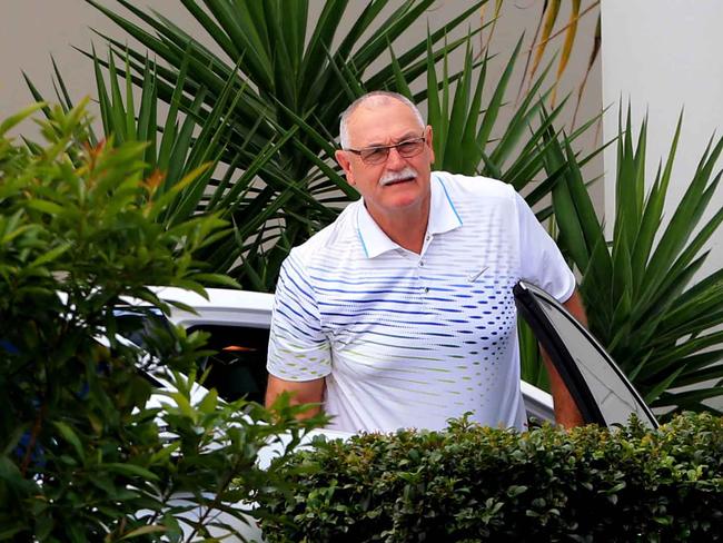 Colin Macvicar at his gated golf estate property. Picture: Tim Marsden