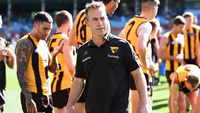 Alastair Clarkson is working on the establishment of a new Tasmanian AFL team. Picture: Getty Images