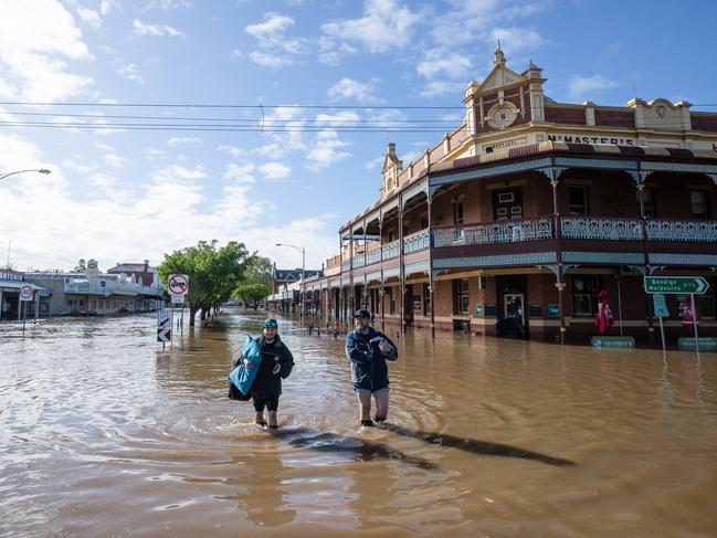 The government released its flood inquiry response on Tuesday. Picture: Jason Edwards