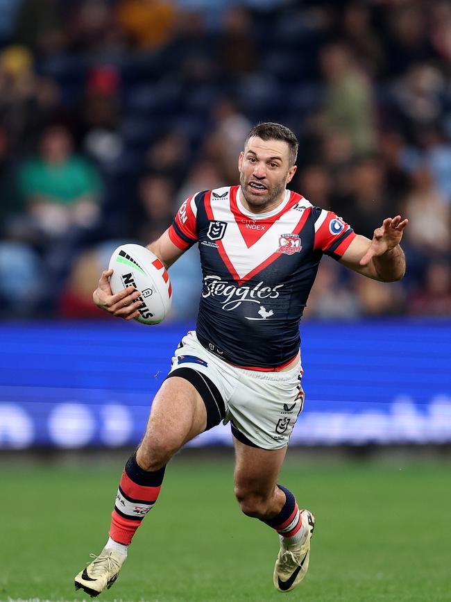 James Tedesco was excellent against the Sea Eagles. Picture: Brendon Thorne/Getty Images