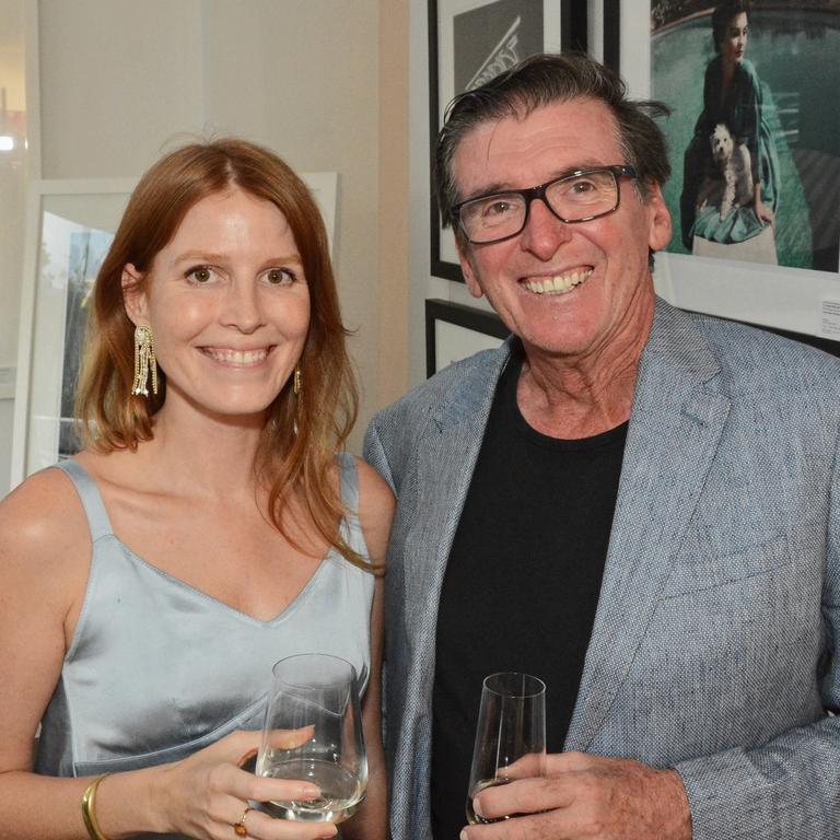 Francesca Owen and Rob Gunthorpe at the opening of FINEPRINTCO Luxury Art Bar at The Brickworks, Southport. Picture: Regina King