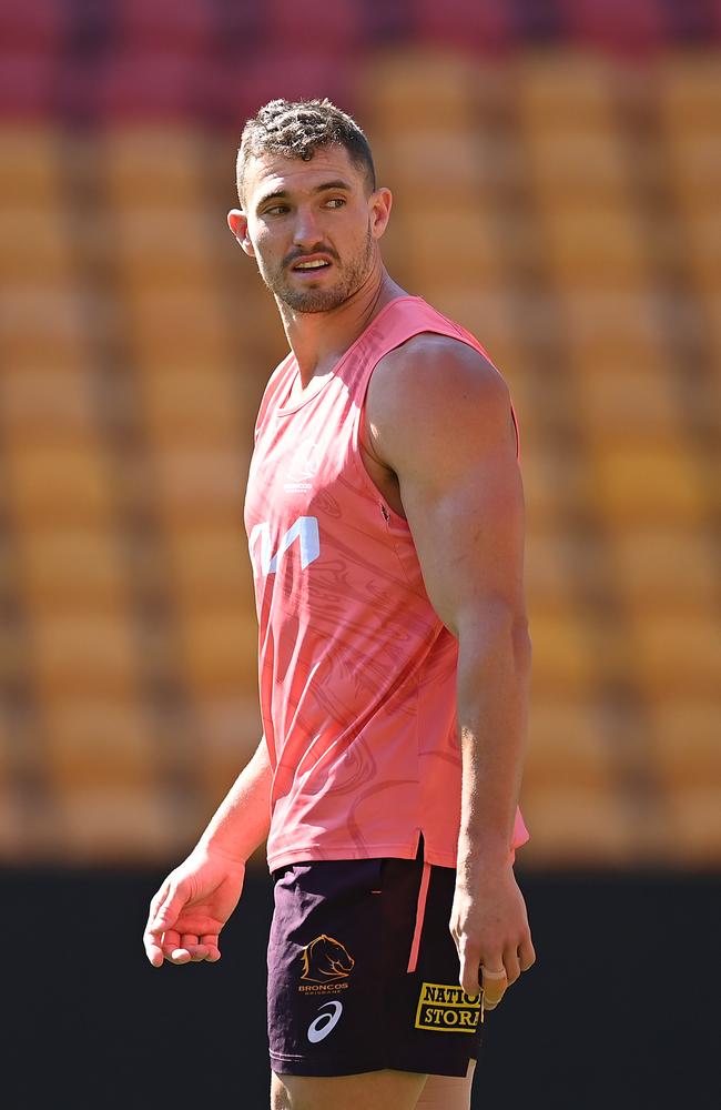 Corey Oates is 18th man for the Broncos in the 2023 NRL grand final. Picture: Getty Images