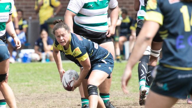 Action from a riveting Sunnybank vs Bond University clash. Photo credit: Holly Hope Creative.