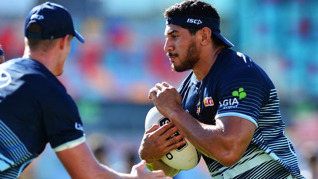 Taumalolo knows he has to develop his game. (Zak Simmonds)