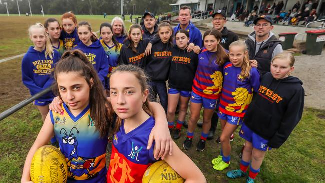 The Yarra Junior Football League - which has over 11,000 players - is set to be forced out of Bulleen Park. Picture: Tim Carrafa