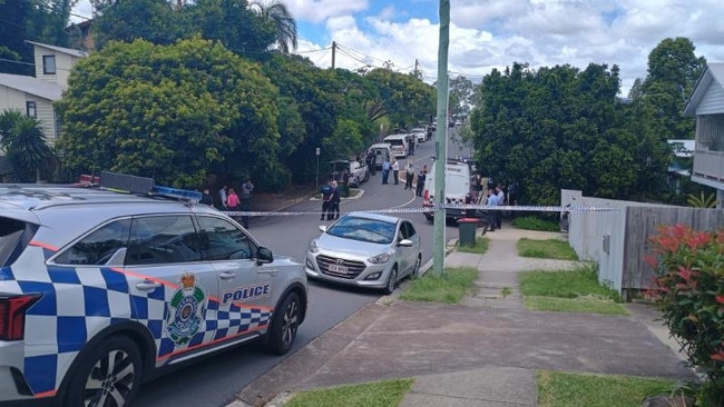 The scene from Annerley.