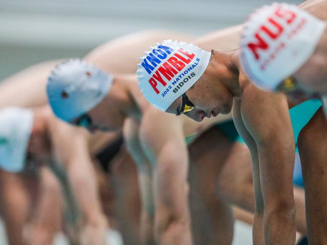 Tane Bidois before claiming gold at the NSW Senior State Age Championships. Photo NSW Swimming Facebook.