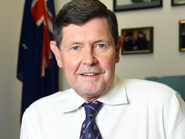 Menzies Federal Liberal MP Kevin Andrews in his office. Picture: Josie Hayden