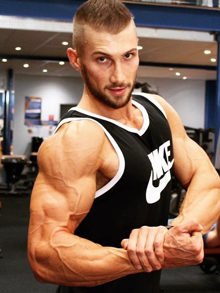 Jacob Vella is also a body builder. Picture: Instagram