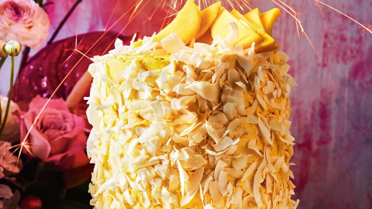 Mango Lamington Layer Cake — Step-by-step Recipe | The Australian