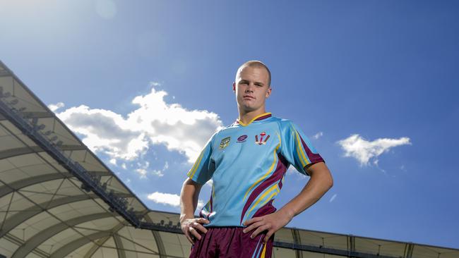 Titans Cup rugby league preview.  Jack Hudson, 16 (Keebra Park SHS),  at Cbus Super Stadium, Robina.  Picture: Jerad Williams