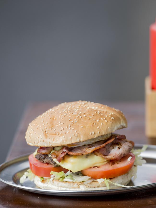 Andrew’s Hamburgers has been one of the city’s best bun dealers since 1939. Picture: Jason Edwards