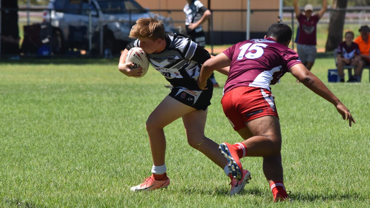 Mitchell Magpies v Dalby Devils U16. Adrian Vowles Cup 2020.