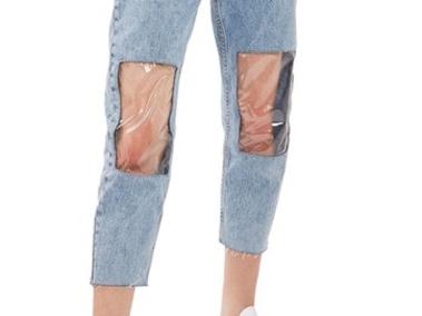 Clear Mum Jeans have divided the Internet.