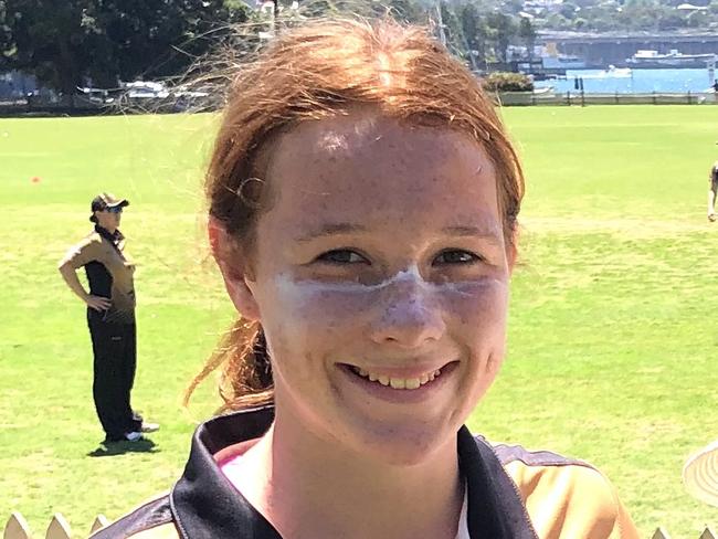 Skye Halmarick of the Sydney U18s girls. Picture: Contributed