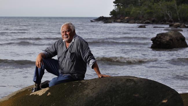 Former Yarrabah mayor Mayor Percy Neal at False Cape.