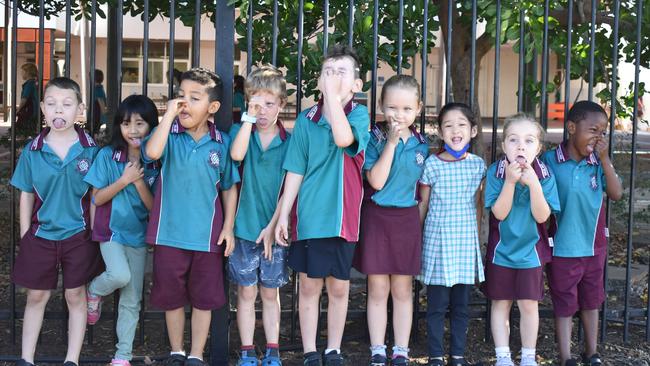 WULAGI PRIMARY SCHOOL T-1 DCU Noah Archer; Gwyneth Garrucho; Antonio Sperti; Archie Goossen; Jasper McKenzie; Skylar Woolley; Emma Parker-Huck; Luna Manley; Isaac Williams. Picture: Sujan Khadka