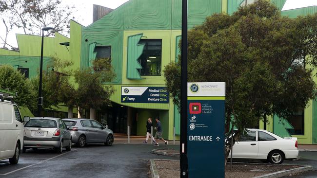 The North Richmond Community Health centre. Picture Andrew Tauber